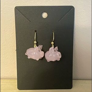 handmade pig earrings (BOGO FREE)